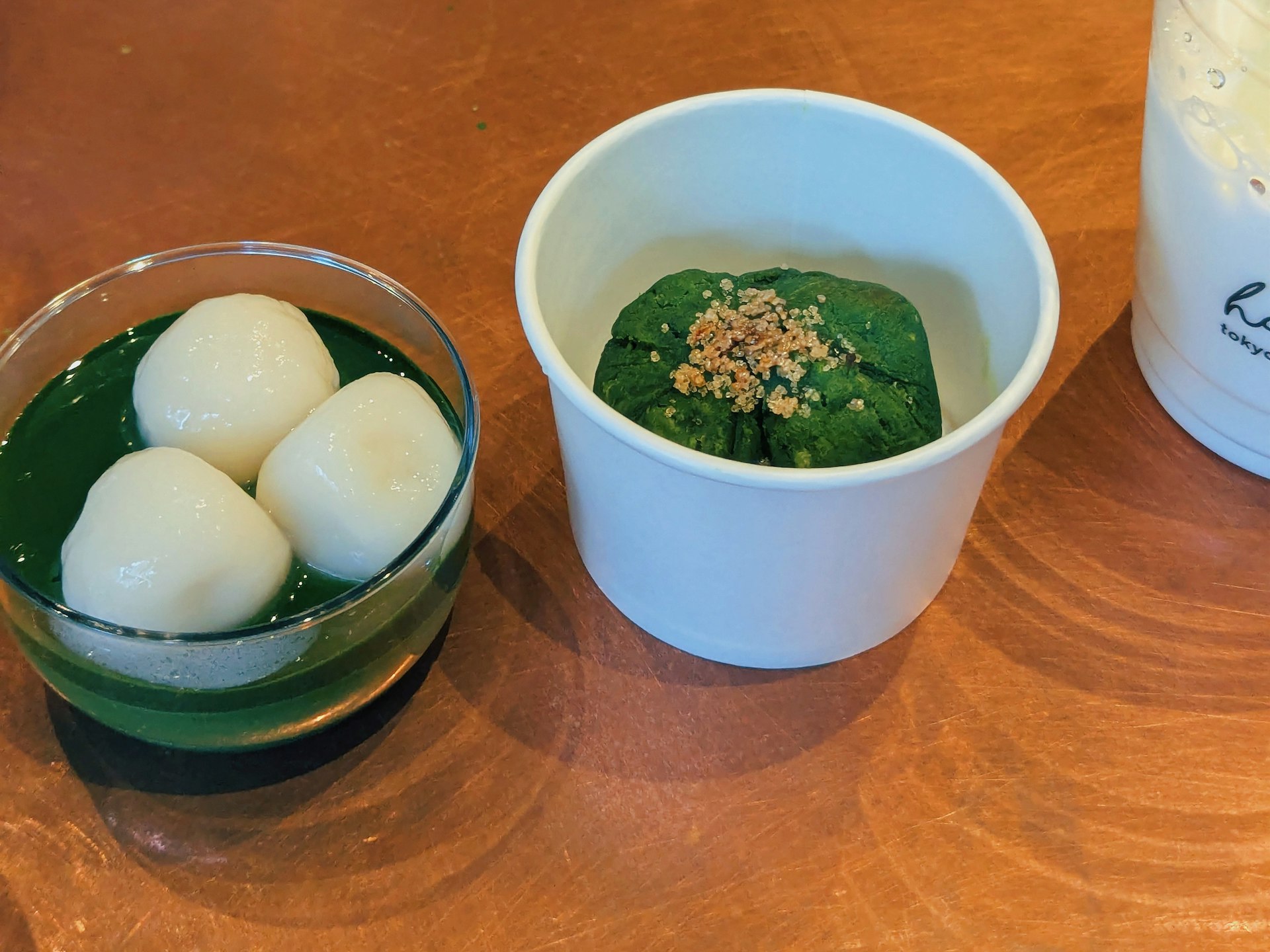 手作り抹茶わらび餅